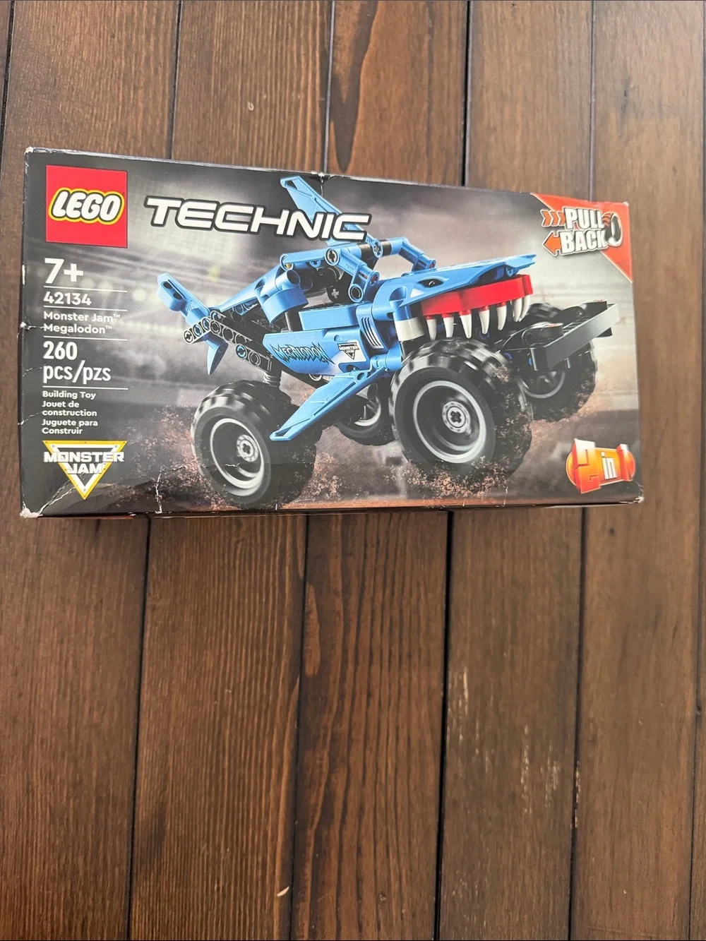 lego technic shark monster truck